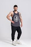 Gymwolves Erkek Spor Atleti | Stringer | Workout Tanktop | Wolf Serisi
