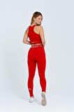 Gymwolves Dikişsiz Spor Tayt | Seamles Leggings | Kalın Fitilli |