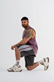 Gymwolves Erkek Basketbol Şort | Dark Grey | Spor Şort | 