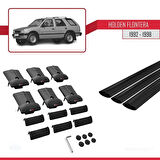 Holden Frontera 1992-1998 Arası ile Uyumlu FLY Model Ara Atkı Tavan Barı Siyah 3 Adet