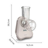 Tefal Fresh Express 150 Watt 3 Fonksiyonlu Doğrayıcı Rondo