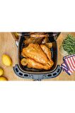 Tefal Ey801d15 6.5 lt Yağsız Airfryer Açık Gri