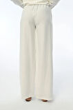 KADIN BELİ LASTİKLİ RAHAT KALIP BOL PAÇA DÜZ RENK PANTOLON