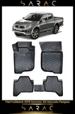 Fiat Fullback 2019 Model Araca Özel 3d Havuzlu Paspas