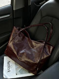 Kadın Salaş Model Vintage Shopper El ve Omuz Çantası