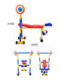 Ağırlık Seti Çocuk Spor-Fitness Aleti Küçükler için Spor Aletleri Çocuk Fitness Aletleri