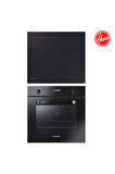 Hoover Elektrikli Turbolu Siyah Cam 2'Li Ankastre Set (Hh64Ccb-3051B)