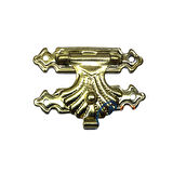 Hobi El İşçiliği için 100ADET 33x24MM Mini Sarı Sandık Kutu Tavla Ön Kilit Klipsi Seti