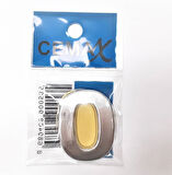 Büro Ev Dekoru için 4CM Krom Kaplı Plastik 0 No Kapı Numarası