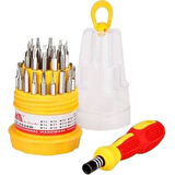 Büro Ev Atölye Hobi Takım Çantası için 31PARÇA Yumurta Tornavida Seti