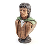 Büro Ev Ofis Dekoru için Mini Frodo Büstü