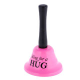 Büro Ev Ofis Dekoru için Kucaklaşma Temalı Resepsiyon Zili Tipi El Çanı