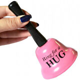 Büro Ev Ofis Dekoru için Kucaklaşma Temalı Resepsiyon Zili Tipi El Çanı