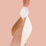 Büro Ev Ofis Perspneli için İkili Tırtık Silikon Topuk Vurma Koruyucu