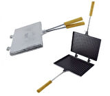 Büro Ev Ofis Mutfağı için Ocak Üstü Teflon Tarz Tost Aparatı