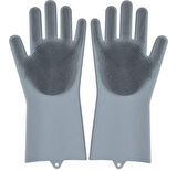 Büro Ev Ofis Mutfağı için Kolay Temizlik Silikon Bulaşık Yıkama Eldiveni