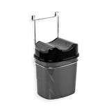 Büro Ev Ofis Mutfağı için 5,5LT Askılı Pratik Asılır Çöp Kovası