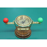 Büro Ev Ofis Hediyesi için Masaüstü Pirinç Yapım Prestij Filika Pusulası