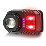 Büro Ev Ofis İş Güvenliği için Şarjlı Lamba XPG COB LED Zoom Işık Sensörlü Kafa Feneri