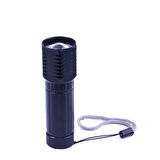 Büro Ev Ofis Hediyesi için Güçlü Zoomlu Işıklı Mini EL Feneri