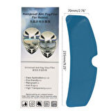 Büro Ev Ofis Motosiklet Kaskı için Sis Buğu Yağmur Önler Hidrofabik Film