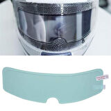 Büro Ev Ofis Motosiklet Kaskı için Buğu Önleyici Sızdırmaz Çizik Koruma Lens Filmi