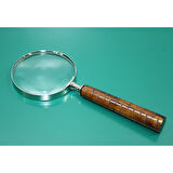 Büro Ev Ofis Hediyesi için Halkali Silindir Boynuz Saplı Büyüteç Pitinç Prestij El Büyüteci