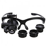 Büro Ev Ofis için Fonksiyonel gözlük Büyüteç Saat Tamırı Kuyumcu Onarım Göz Büyüteci