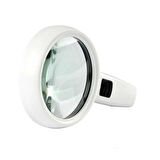 Büro Ev Ofis için 5X 95MM 3LED Büyüteç Takı Okuma Para Kontrol Büyüteci