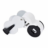 Büro Ev Ofis için 45X Büyütme 22MM Lens Led Işıklı Yalancı Para Kontrol Değerleme Büyüteci