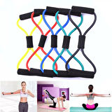 Büro Ev Ofis Yazlık Spor Egzersizi için Pilates Direnç Lastiği