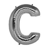 Büro Ev Ofis Etkinik Balonları için 100CM Silver Folyo Balon