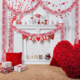 Büro Ev Ofis Etkinik Süsleri için 2MT Parti Simli Parti Süsü