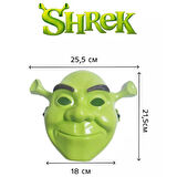 Büro Ev Ofis Etkinlik Gösteri Shrek Kostümü için Yeşil Maske