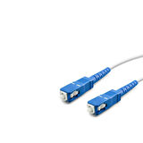 Büro Ev Ofis Network Bağlantısı için 10MT Beyaz Fıber Optik Kablo