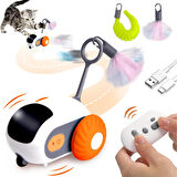 Büro Ev Evcil Hayvanı Kedi için Uzaktan Kumandalı Robot Oyuncak