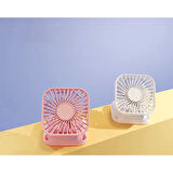 Büro Ev Ofis Yazlık için Seyahat Tipi Taşınır Tasarımlı Serinletici Masa Fanı