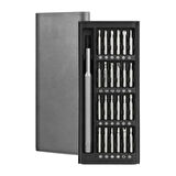 Büro Ev Ofis Atölye Tamirci Takım Çantası için 24 Uçlu Mıknatıslı Tornavida Seti