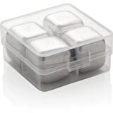 Büro Ev Ofis Mutfağı için 4PARÇA Çelik Metal Kaplama Buz Taşı