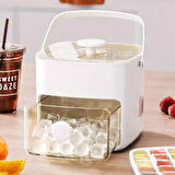 Büro Ev Ofis Buzdolabı için Buz Kalıbı Saklama Kutusu