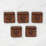 Büro Ev Ofis Hediyesi için 5ADET El Yapımı Değer Deri Arma