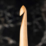 Büro Ev Ofis Hobi Dikiş Atölyesi için 4MM 15.5CM Ahşap Yün Tığ