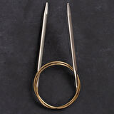 Büro Ev Ofis Hobi Dikiş Atölyesi için 80CM 6,5MM Klasik Misinalı Şiş