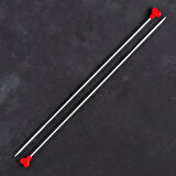 Büro Ev Ofis Hobi Dikiş Atölyesi için 35CM 3,5MM Klasik Alüminyum Hızlı Örgü Şişi