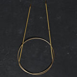 Büro Ev Ofis Hobi Dikiş Atölyesi için 60CM 2MM Klasik Misinalı Dantel Şiş