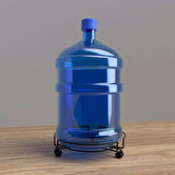 Büro Ev Ofis Mutfağı için Tekerlekli Damacana Tüp Taşıma Altlığı