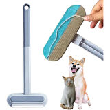 Büro Ev Ofis Evcil Hayvanı için Uzun Saplı Kedi Köpek Tüy Temizleme Fırçası