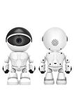 Büro Ev Ofis Güvenliği için Robot Model Bebek Odası Wifi İzleme Kamerası
