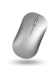 Büro Ev Ofis Bilgisayarı için Silver Bluetooth WiFi Mouse