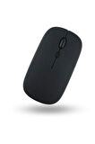 Büro Ev Ofis Bilgisayarı için Siyah Bluetooth Mouse